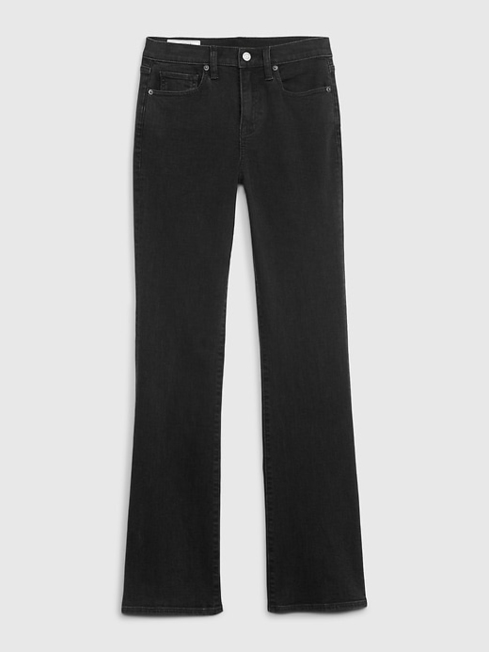 Gap Mid Rise Baby Boot Jeans, black